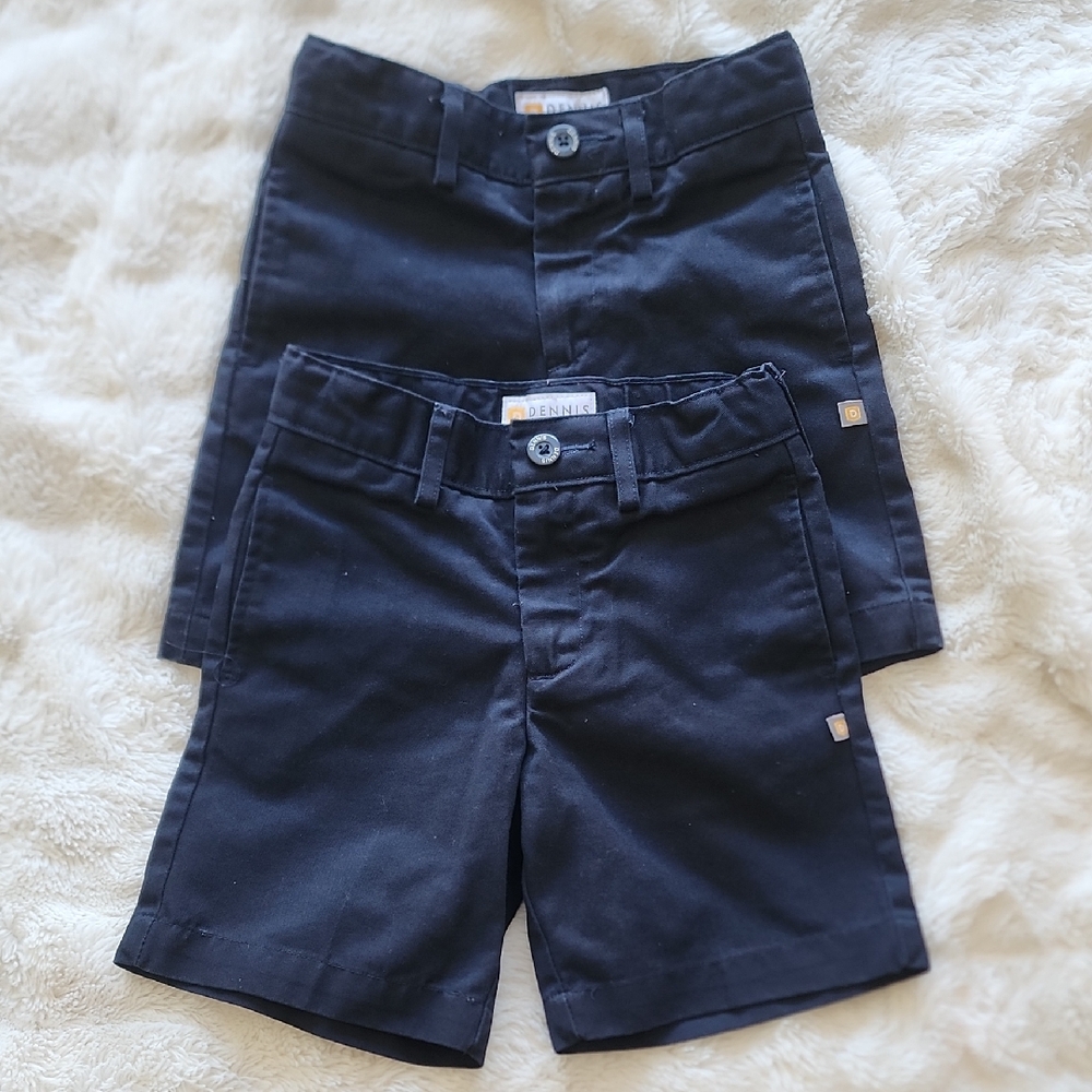 Uniform Stratford school Navy Shorts Size 6 (2-pack)